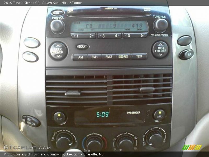 Desert Sand Mica / Taupe 2010 Toyota Sienna CE