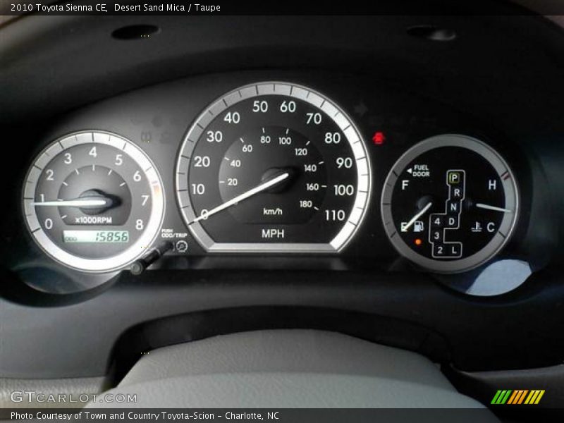 Desert Sand Mica / Taupe 2010 Toyota Sienna CE