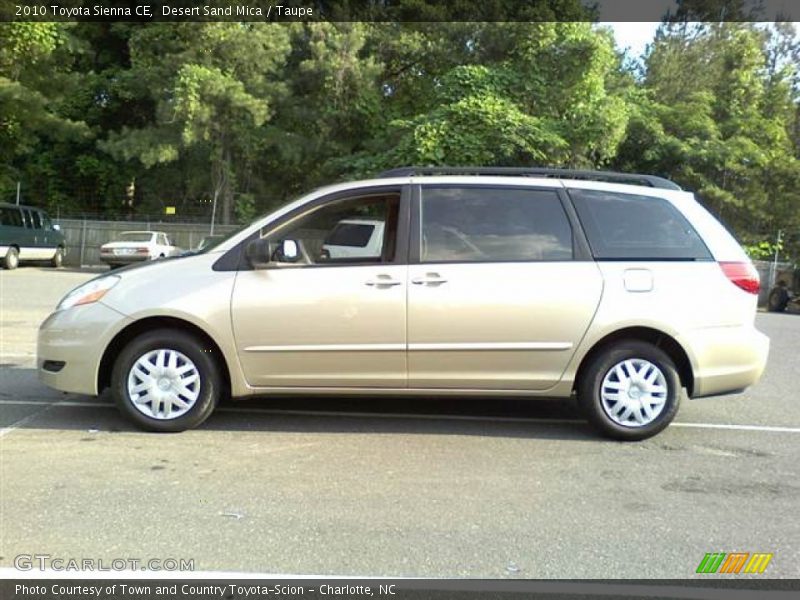Desert Sand Mica / Taupe 2010 Toyota Sienna CE