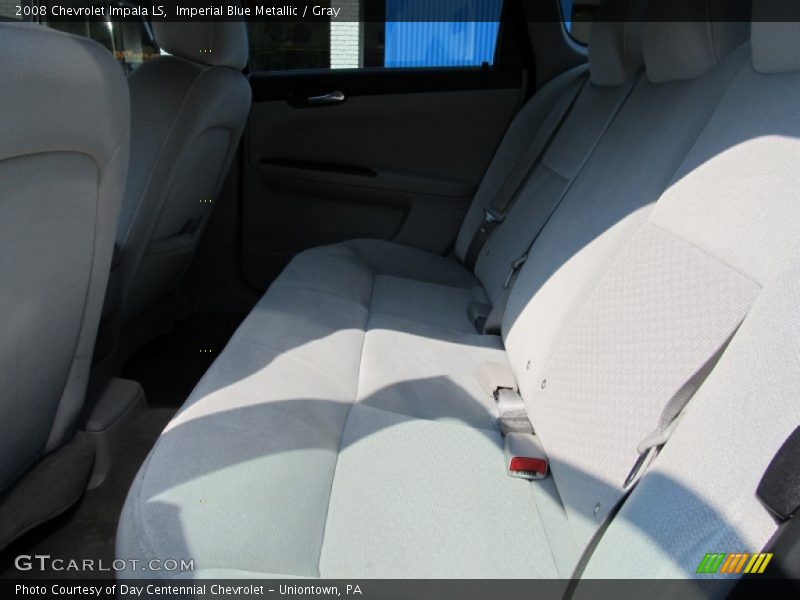 Imperial Blue Metallic / Gray 2008 Chevrolet Impala LS