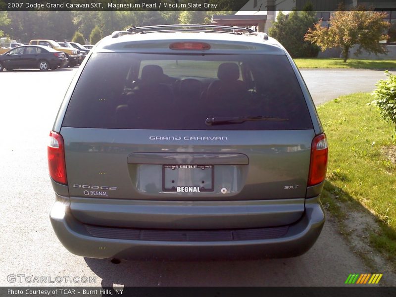 Magnesium Pearl / Medium Slate Gray 2007 Dodge Grand Caravan SXT