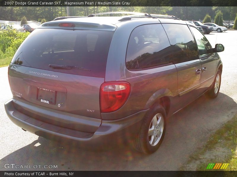 Magnesium Pearl / Medium Slate Gray 2007 Dodge Grand Caravan SXT