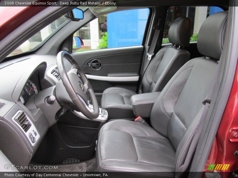  2008 Equinox Sport Ebony Interior