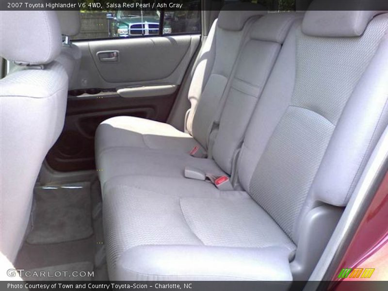 Salsa Red Pearl / Ash Gray 2007 Toyota Highlander V6 4WD