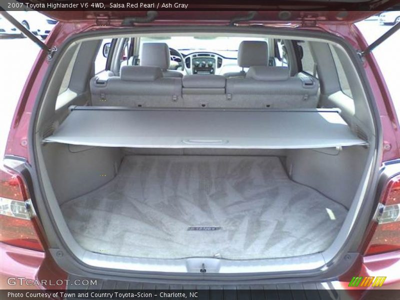 Salsa Red Pearl / Ash Gray 2007 Toyota Highlander V6 4WD