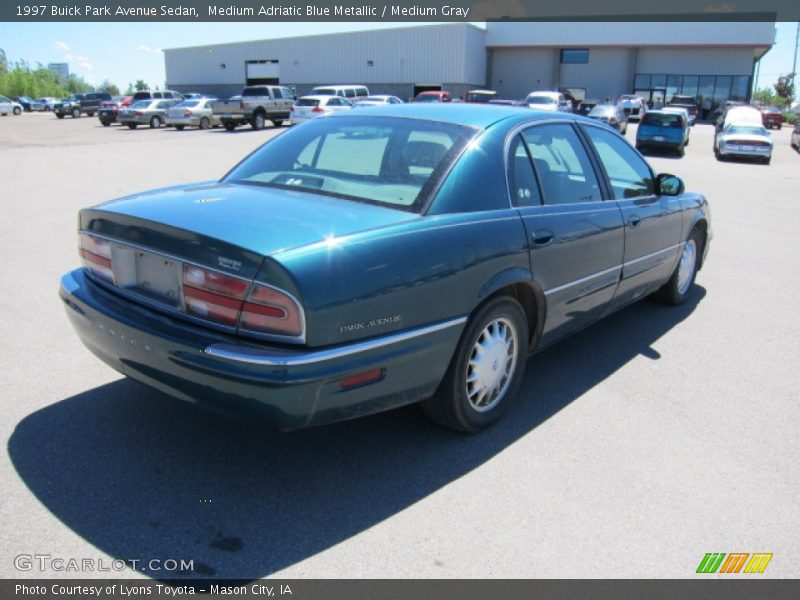 Medium Adriatic Blue Metallic / Medium Gray 1997 Buick Park Avenue Sedan