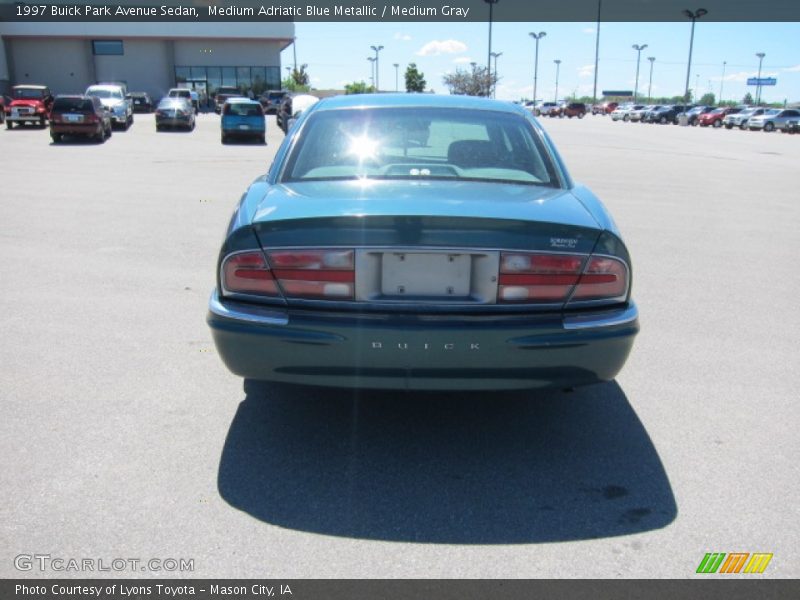 Medium Adriatic Blue Metallic / Medium Gray 1997 Buick Park Avenue Sedan