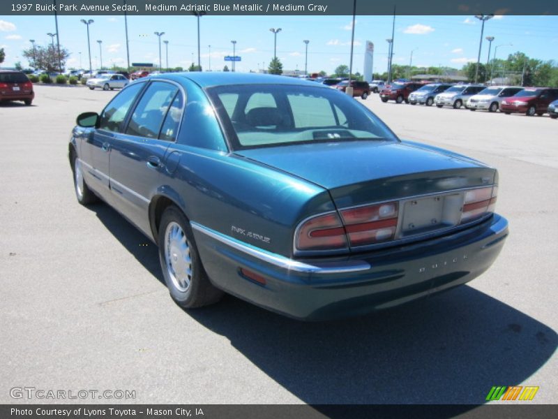 Medium Adriatic Blue Metallic / Medium Gray 1997 Buick Park Avenue Sedan
