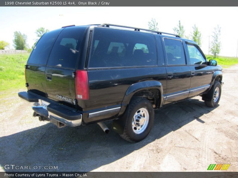 Onyx Black / Gray 1998 Chevrolet Suburban K2500 LS 4x4