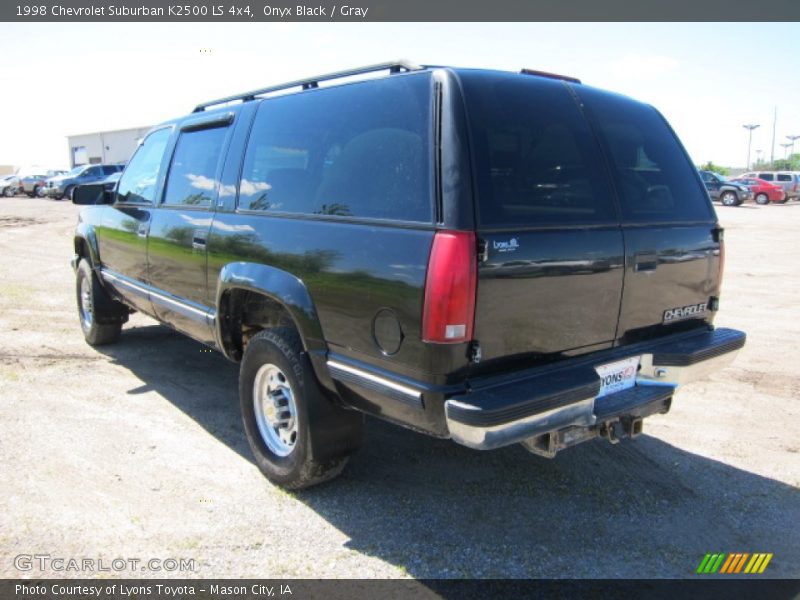 Onyx Black / Gray 1998 Chevrolet Suburban K2500 LS 4x4