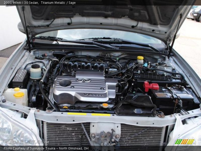 Titanium Metallic / Sage 2001 Infiniti I 30 Sedan