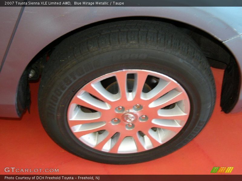 Blue Mirage Metallic / Taupe 2007 Toyota Sienna XLE Limited AWD