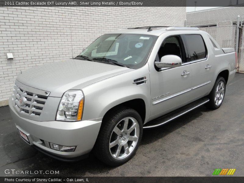 Front 3/4 View of 2011 Escalade EXT Luxury AWD