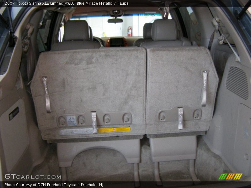 Blue Mirage Metallic / Taupe 2007 Toyota Sienna XLE Limited AWD