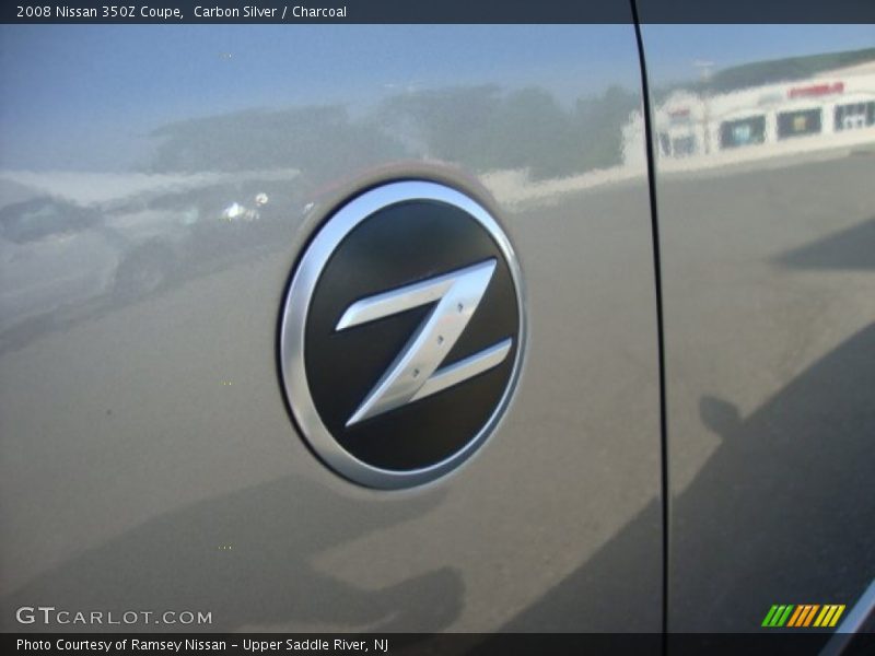 Carbon Silver / Charcoal 2008 Nissan 350Z Coupe