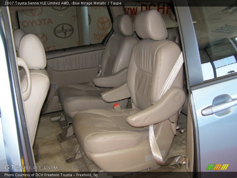 Blue Mirage Metallic / Taupe 2007 Toyota Sienna XLE Limited AWD