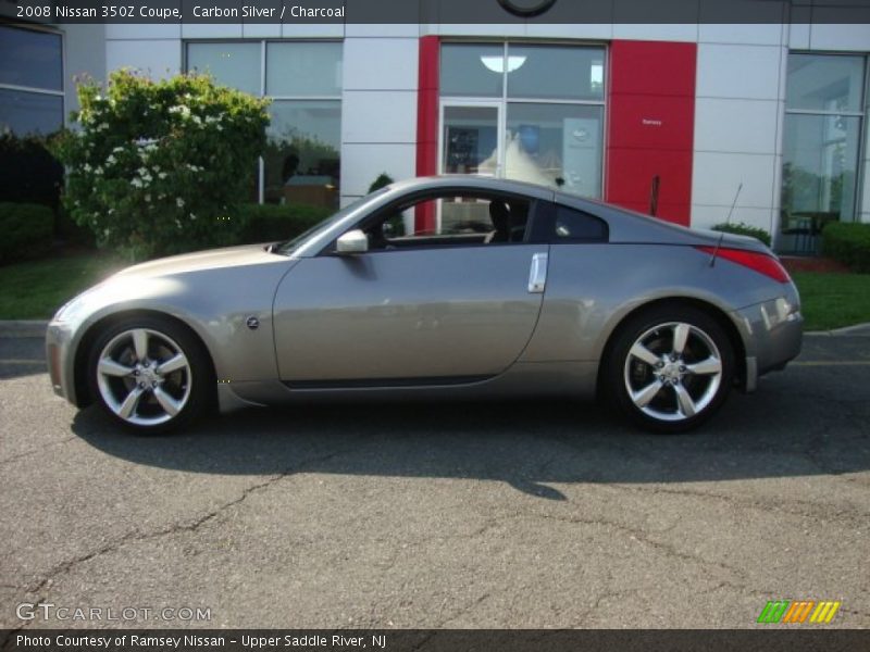 Carbon Silver / Charcoal 2008 Nissan 350Z Coupe