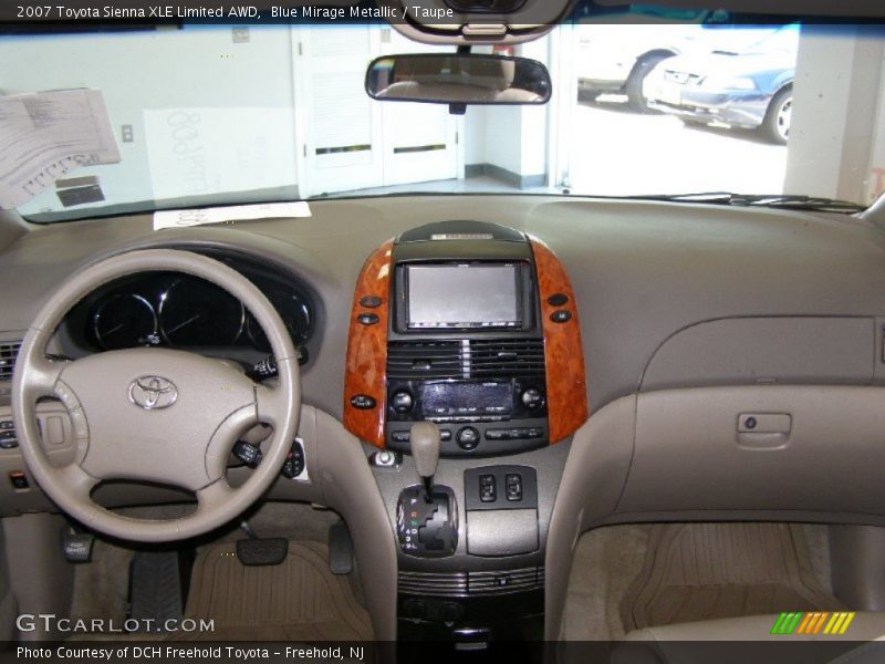 Blue Mirage Metallic / Taupe 2007 Toyota Sienna XLE Limited AWD