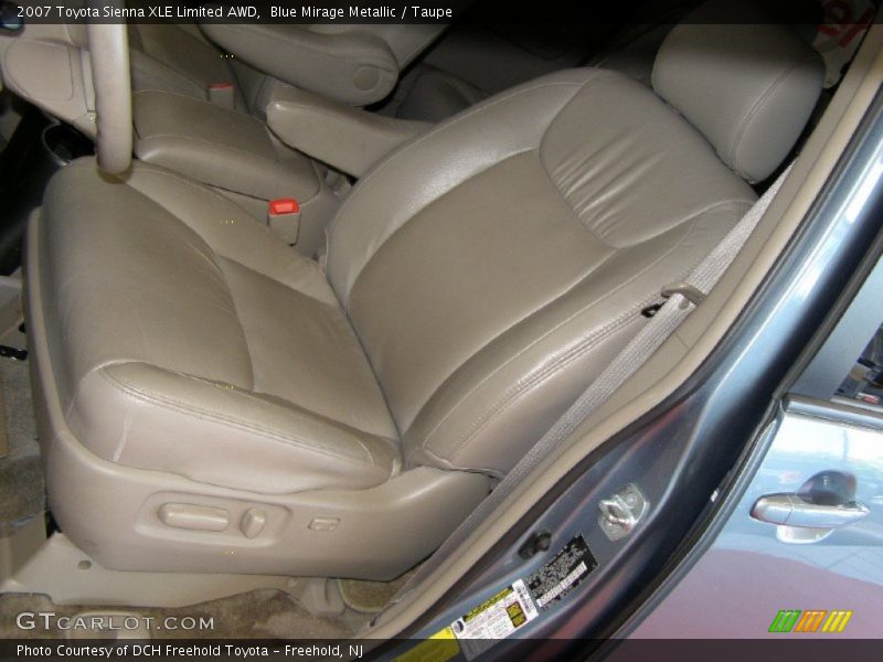 Blue Mirage Metallic / Taupe 2007 Toyota Sienna XLE Limited AWD