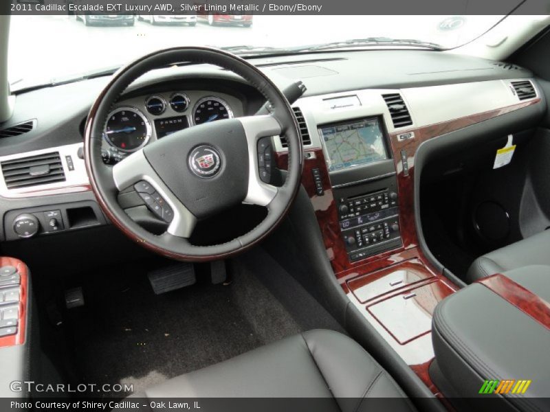 Dashboard of 2011 Escalade EXT Luxury AWD
