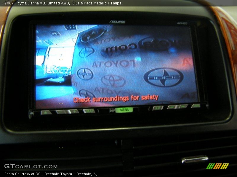 Blue Mirage Metallic / Taupe 2007 Toyota Sienna XLE Limited AWD