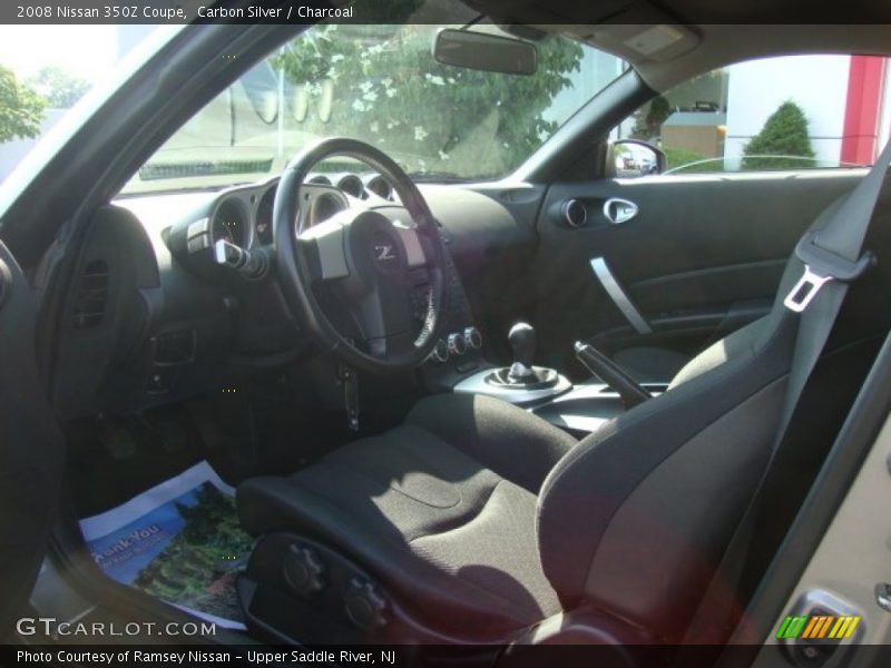 Carbon Silver / Charcoal 2008 Nissan 350Z Coupe