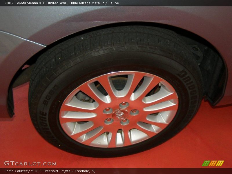 Blue Mirage Metallic / Taupe 2007 Toyota Sienna XLE Limited AWD