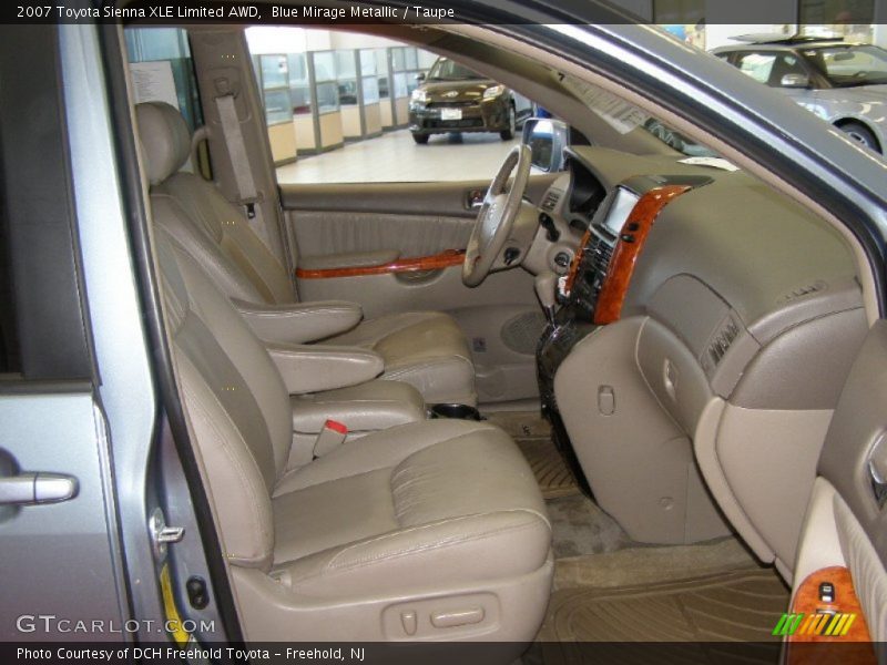 Blue Mirage Metallic / Taupe 2007 Toyota Sienna XLE Limited AWD