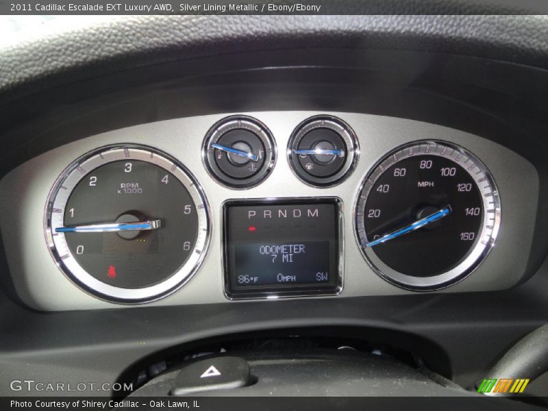  2011 Escalade EXT Luxury AWD EXT Luxury AWD Gauges