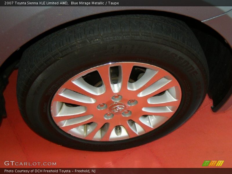Blue Mirage Metallic / Taupe 2007 Toyota Sienna XLE Limited AWD