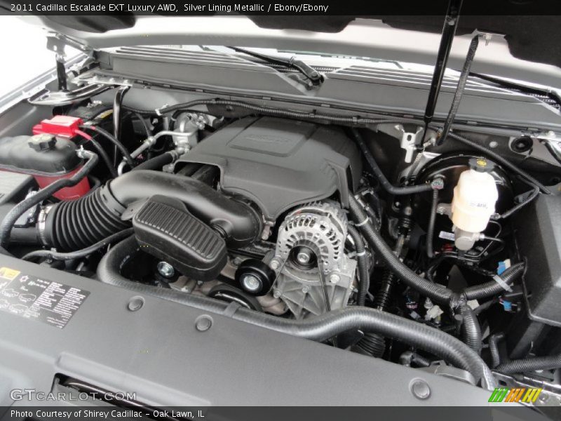  2011 Escalade EXT Luxury AWD Engine - 6.2 Liter OHV 16-Valve VVT Flex-Fuel V8
