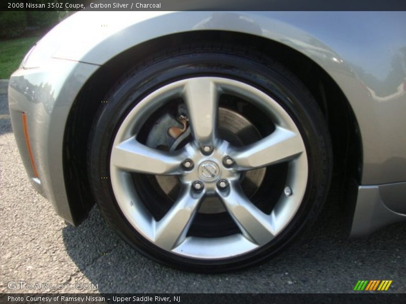Carbon Silver / Charcoal 2008 Nissan 350Z Coupe