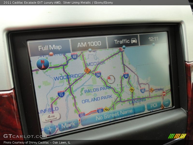 Navigation of 2011 Escalade EXT Luxury AWD
