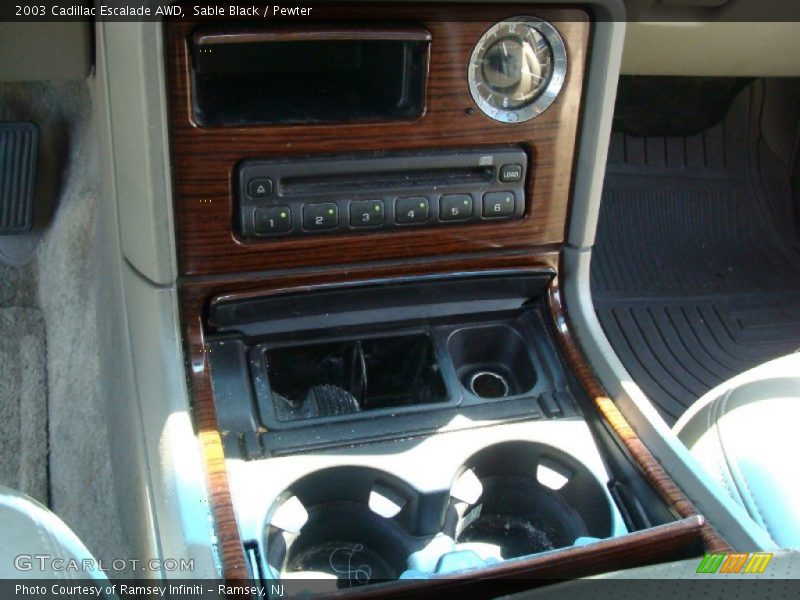 Sable Black / Pewter 2003 Cadillac Escalade AWD