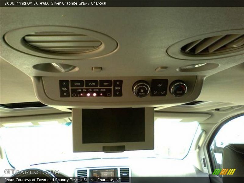 Silver Graphite Gray / Charcoal 2008 Infiniti QX 56 4WD
