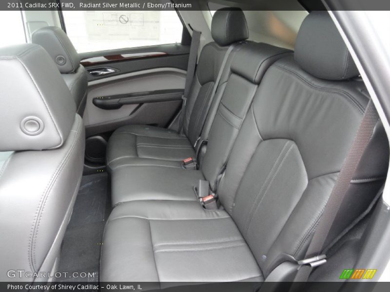 Radiant Silver Metallic / Ebony/Titanium 2011 Cadillac SRX FWD