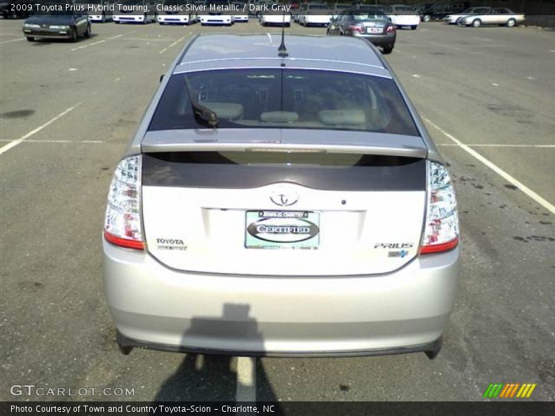 Classic Silver Metallic / Dark Gray 2009 Toyota Prius Hybrid Touring
