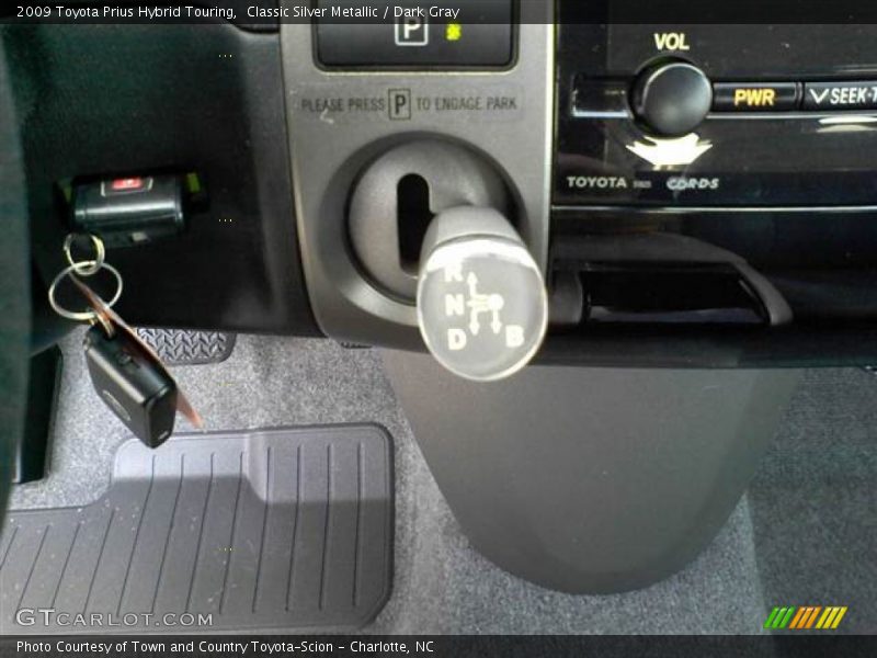 Classic Silver Metallic / Dark Gray 2009 Toyota Prius Hybrid Touring