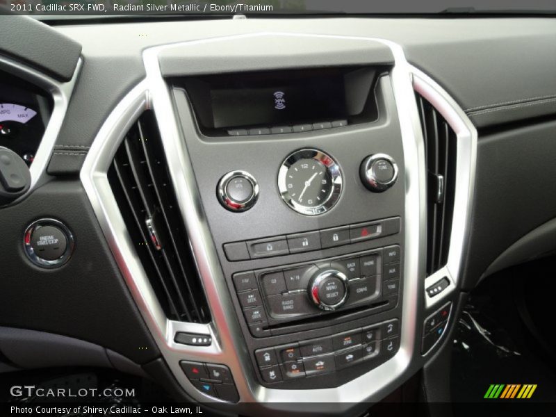 Radiant Silver Metallic / Ebony/Titanium 2011 Cadillac SRX FWD