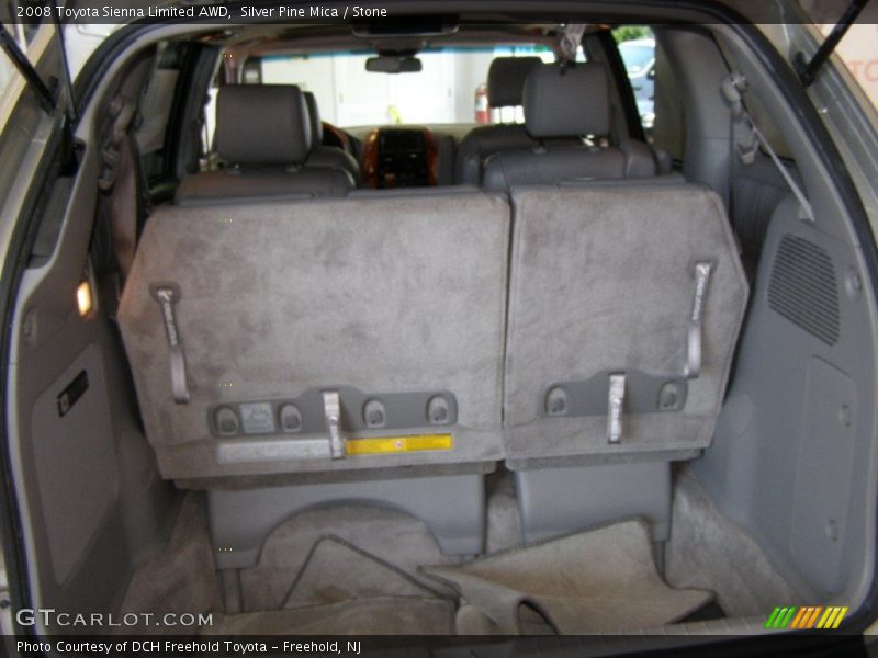 Silver Pine Mica / Stone 2008 Toyota Sienna Limited AWD