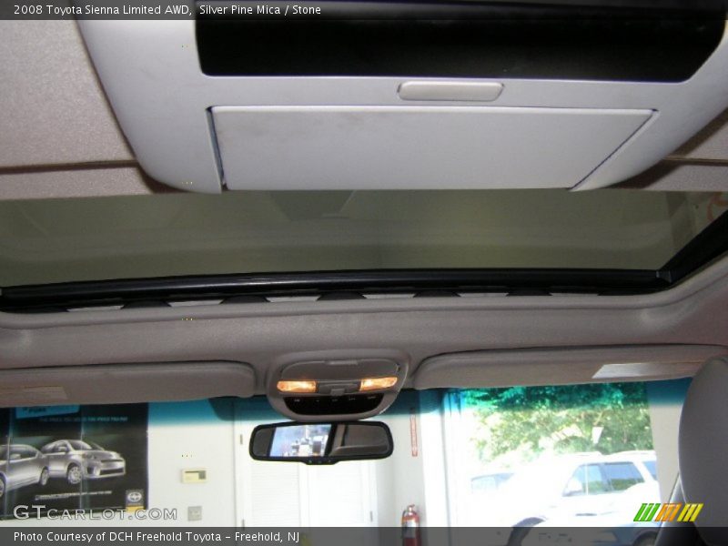 Silver Pine Mica / Stone 2008 Toyota Sienna Limited AWD