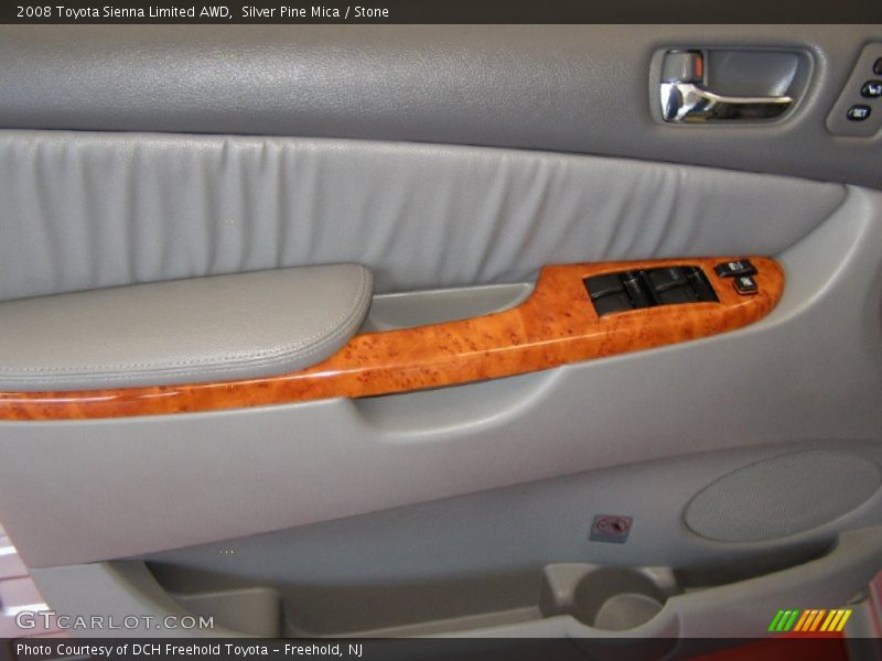 Silver Pine Mica / Stone 2008 Toyota Sienna Limited AWD