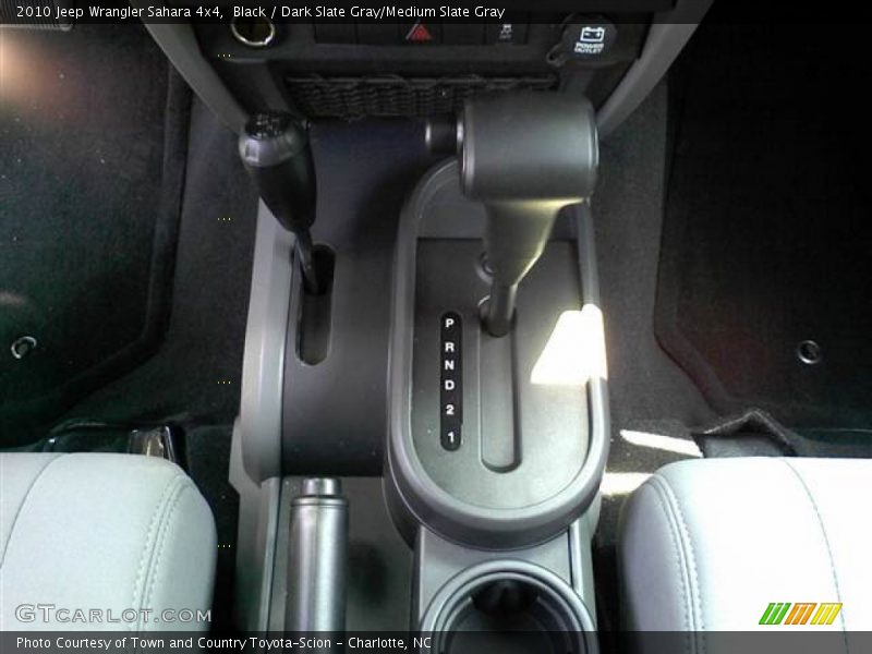 Black / Dark Slate Gray/Medium Slate Gray 2010 Jeep Wrangler Sahara 4x4