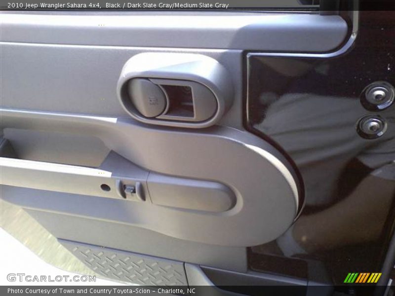 Black / Dark Slate Gray/Medium Slate Gray 2010 Jeep Wrangler Sahara 4x4