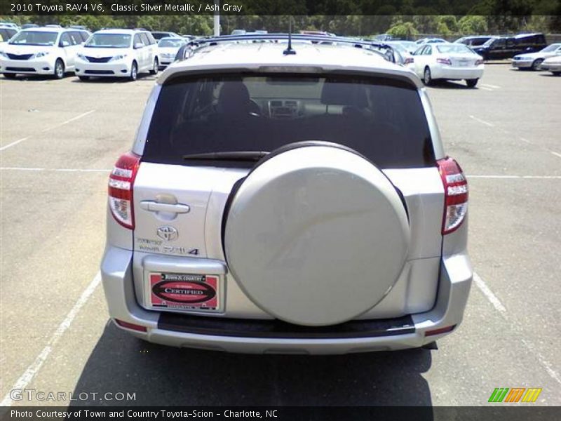 Classic Silver Metallic / Ash Gray 2010 Toyota RAV4 V6