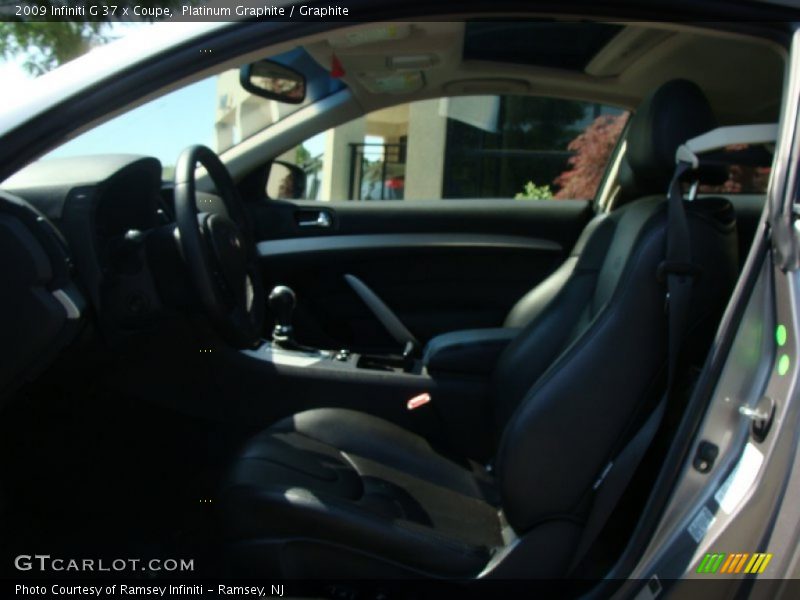 Platinum Graphite / Graphite 2009 Infiniti G 37 x Coupe