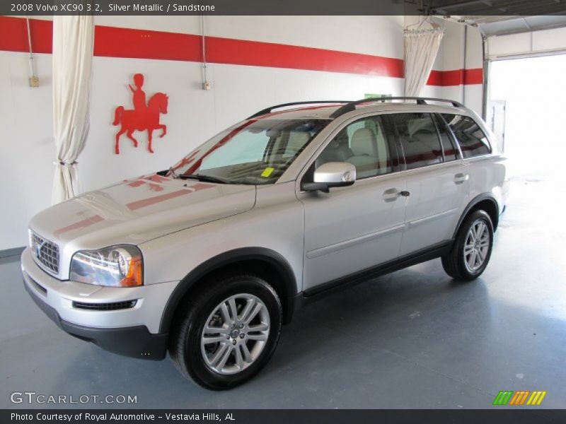 Silver Metallic / Sandstone 2008 Volvo XC90 3.2