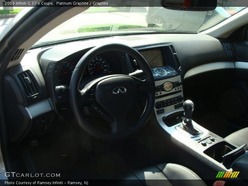 Platinum Graphite / Graphite 2009 Infiniti G 37 x Coupe