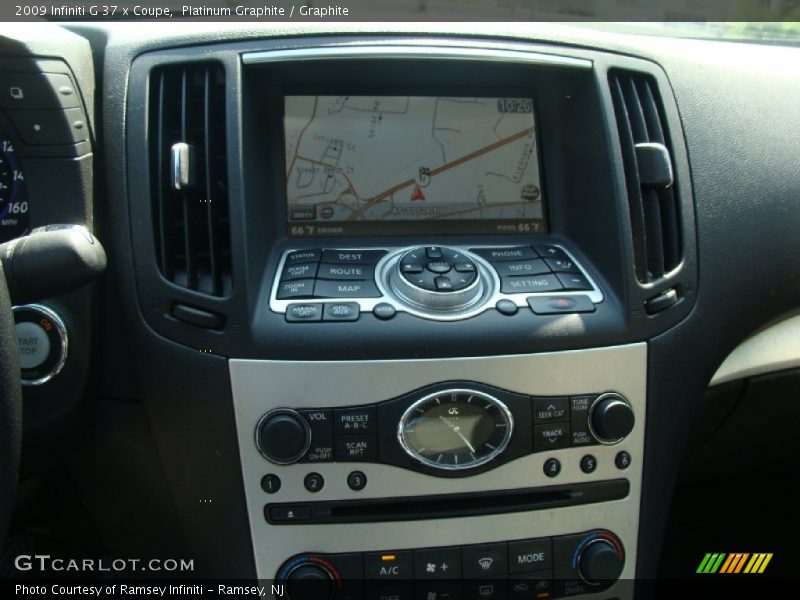 Platinum Graphite / Graphite 2009 Infiniti G 37 x Coupe