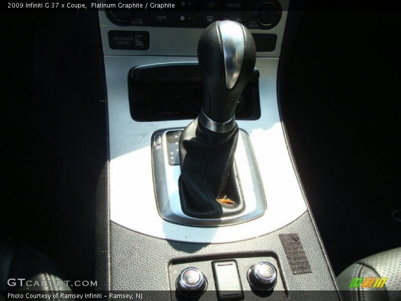 Platinum Graphite / Graphite 2009 Infiniti G 37 x Coupe